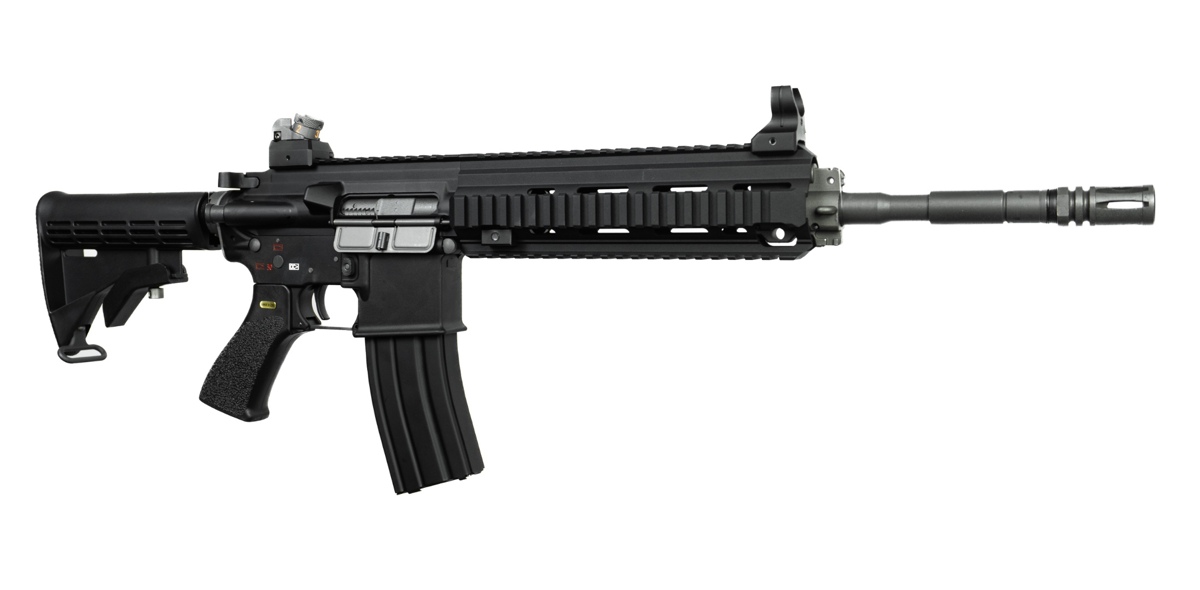 Штурмовая винтовка HK416 WE-4168 GBBR - BLACK [WE] фото 5
