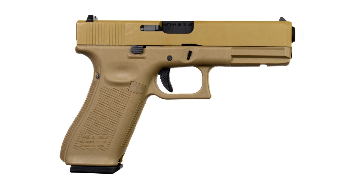 Пистолет Glock 17 Gen5. WE Metal Tan Green Gas [WE] фото 2