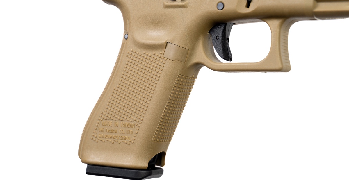 Пистолет Glock 17 Gen5. WE Metal Tan Green Gas [WE] фото 4