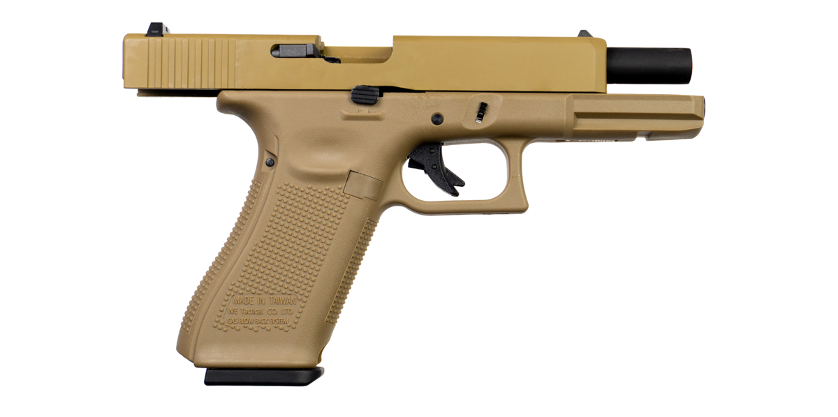 Пистолет Glock 17 Gen5. WE Metal Tan Green Gas [WE] фото 3