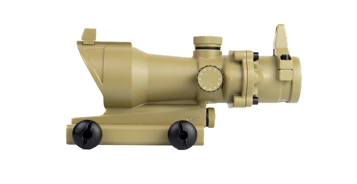 Прицел коллиматорный ACOG STYLE Guerilla Optics Tan фото 1