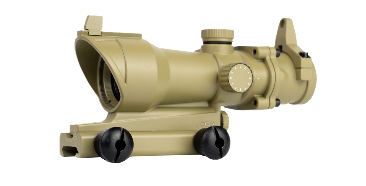 Прицел коллиматорный ACOG STYLE Guerilla Optics Tan фото 2