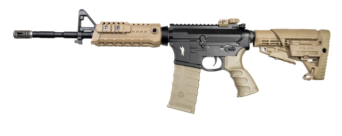 Штурмовая винтовка M4 14.5" TAN full metal [CAA] фото 1