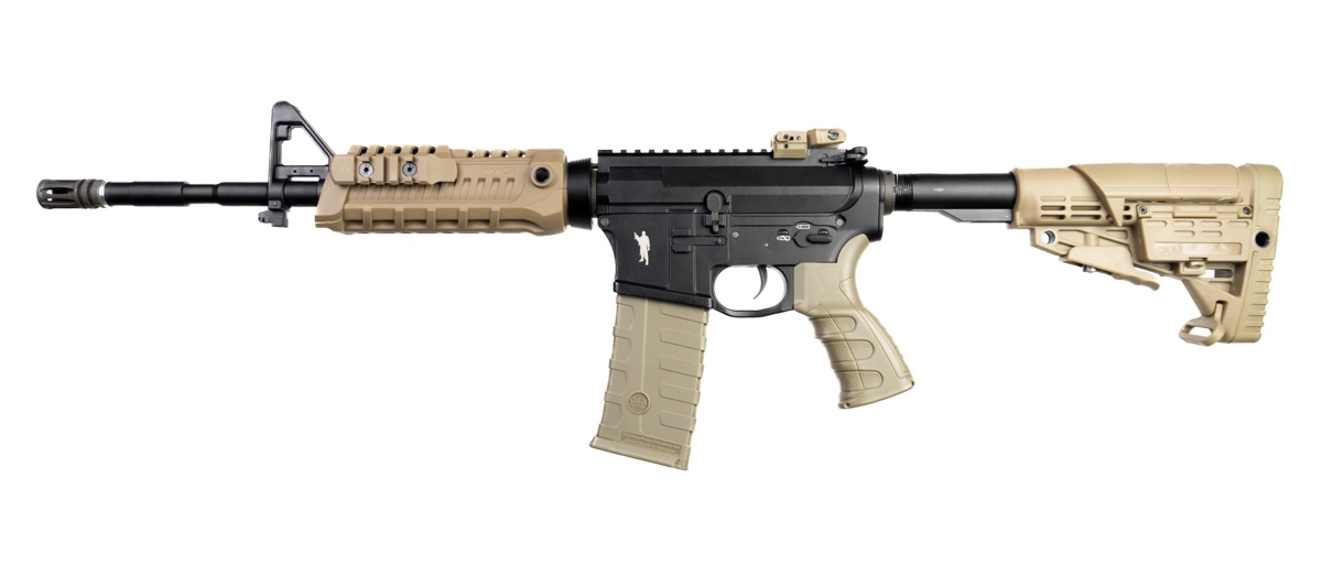 Штурмовая винтовка M4 14.5" TAN full metal [CAA] фото 2