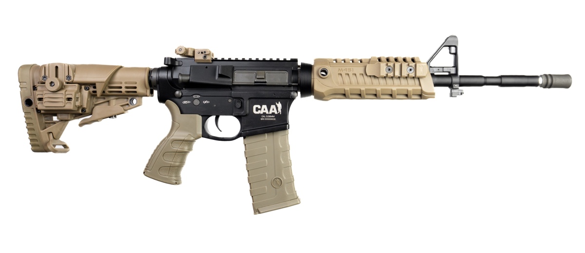 Штурмовая винтовка M4 14.5" TAN full metal [CAA] фото 4