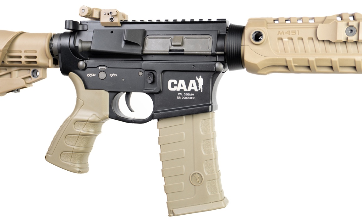 Штурмовая винтовка M4 14.5" TAN full metal [CAA] фото 7