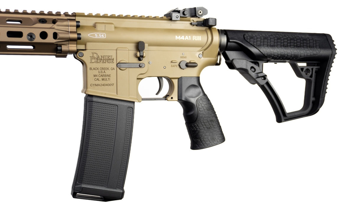 Штурмова гвинтівка Daniel Defense M4A1 RIII 14.5" Replica Eshooter ETU - FDE [EMG] фото 5