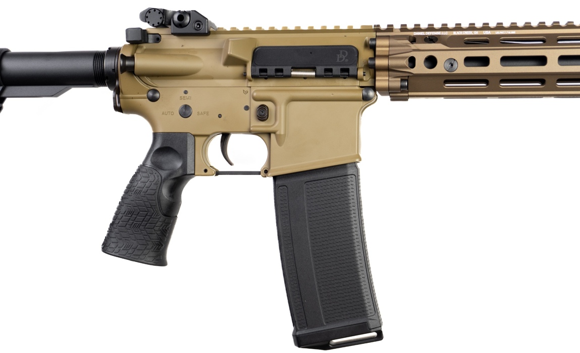 Штурмова гвинтівка Daniel Defense M4A1 RIII 14.5" Replica Eshooter ETU - FDE [EMG] фото 6
