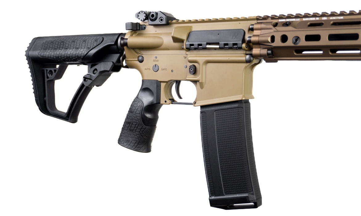 Штурмова гвинтівка Daniel Defense M4A1 RIII 14.5" Replica Eshooter ETU - FDE [EMG] фото 7